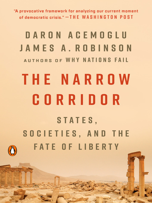 Title details for The Narrow Corridor by Daron Acemoglu - Wait list